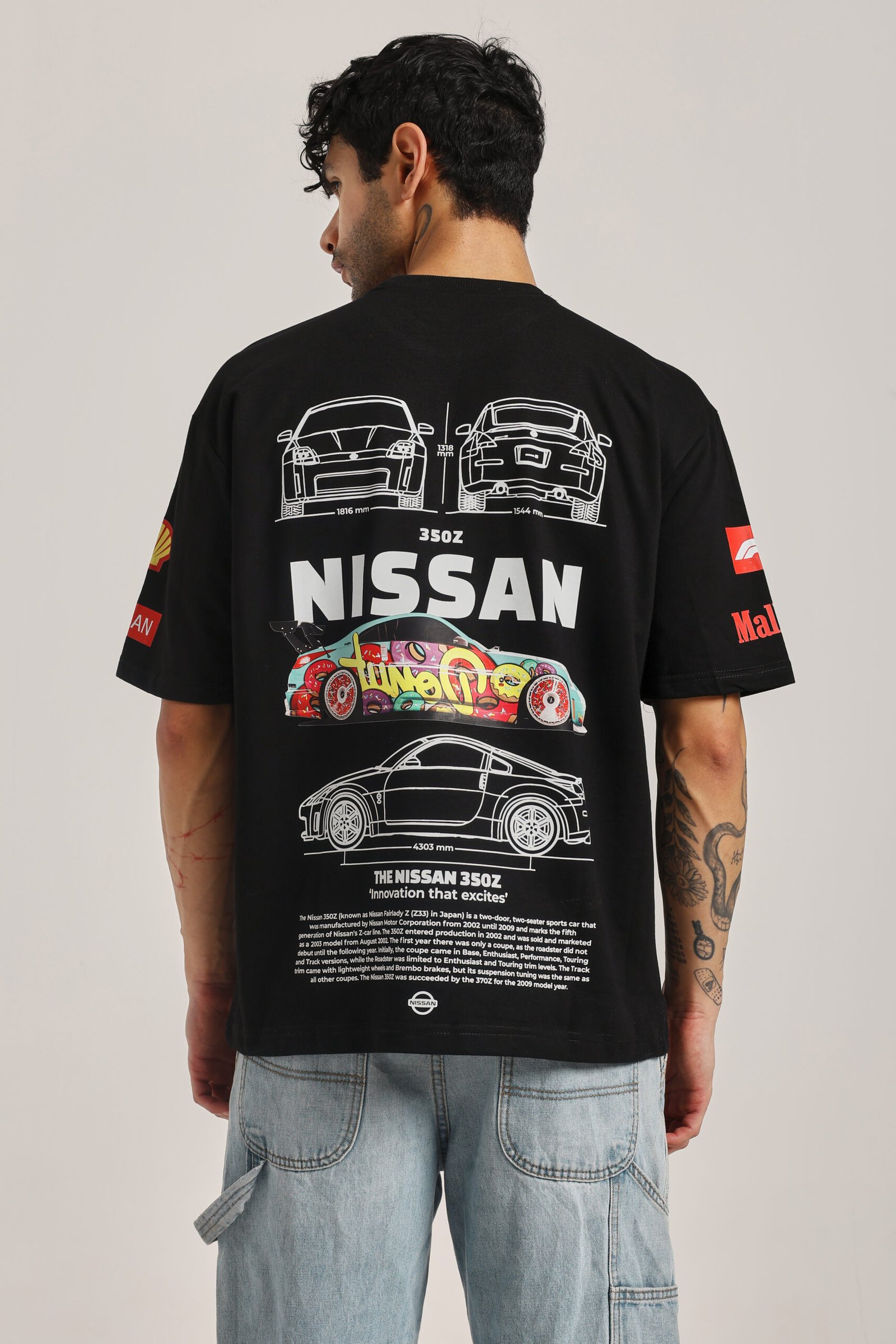 Nissan Oversize T Shirt - Image 4